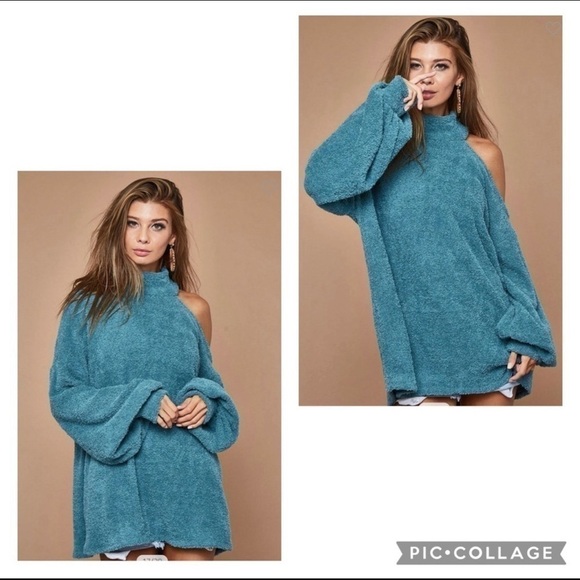 SALE!! Mustard.. Mustard One Shoulder Sweatet - Picture 4 of 6